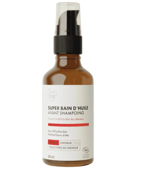 Clemence et Vivien Super bain d'huile avant shampoing 50ml
