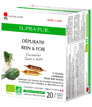 Vecteur Sante Supra'Pur 20 ampoules de 15ml