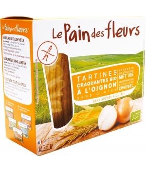 Le Pain Des Fleurs Tartines craquantes à l'Oignon 150g