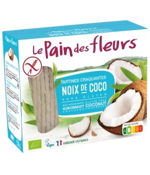 Anti-Gaspi Tartines craquantes à la noix de Coco 150g Le pain Des fleurs
