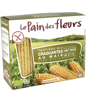 Le Pain Des Fleurs Tartines Craquantes Maïs Riz 150g