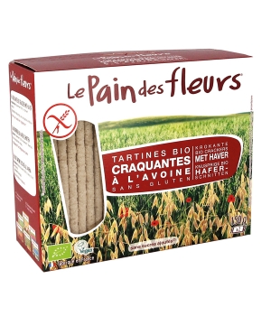 Le Pain Des Fleurs Tartines Craquantes Avoine 150g