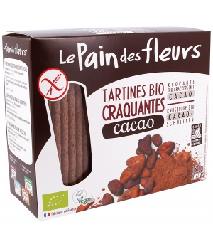 Le Pain Des Fleurs Tartines craquantes Cacao 160g