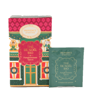 Provence D Antan Thé de noël Bio Pamplemousse Epices 18 sachets