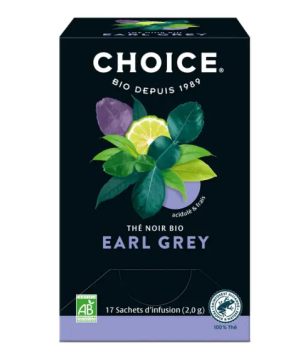 Choice Thé noir earl grey 34g