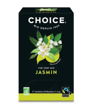 Choice Thé vert jasmin 25.5g