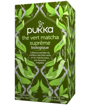 Pukka Thé vert Matcha Suprême 20 infusettes