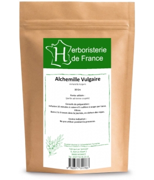 Herboristerie De France Tisane Alchémille Vulgaire 30g