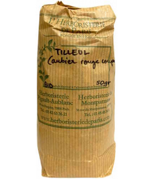 Herboristerie De Paris Tisane Aubier de Tilleul Bio 50 gr