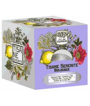 Provence D Antan Tisane Sérénité bio 24 sachets 36 gr recharge carton