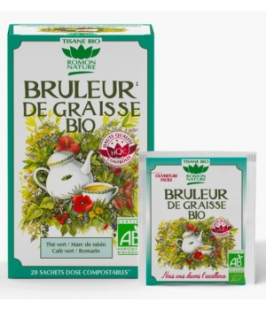 Romon Nature Tisane Bruleur de graisses Bio 20 sachets
