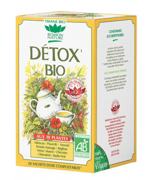 Romon Nature Tisane complexe Détox 20 sachets 32g