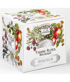 Provence D Antan Tisane des Alpes biologique 24 sachets 60g recharge carton
