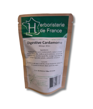 Herboristerie De France Tisane Digestive avec Cardamome 30g