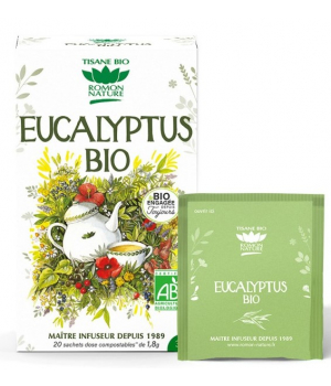 Romon Nature Tisane Eucalyptus bio 20 sachets
