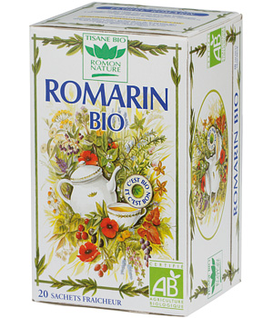 Tisane Romarin bio 18 Sachets Romon Nature 30.6gr