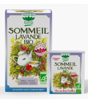 Romon Nature Tisane Sommeil Lavande bio 20 sachets