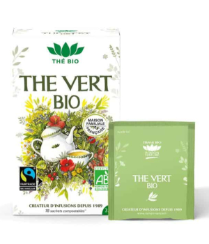 Romon Nature Tisane Thé vert bio 18 sachets