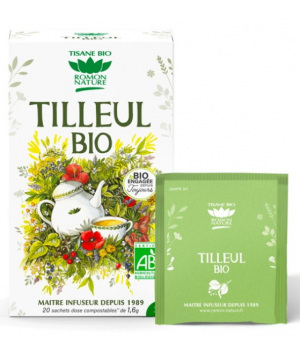 Romon Nature Tisane Tilleul bio 20 sachets 32g