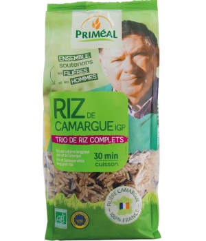 Primeal Trio de riz de camargue longs complets 500g