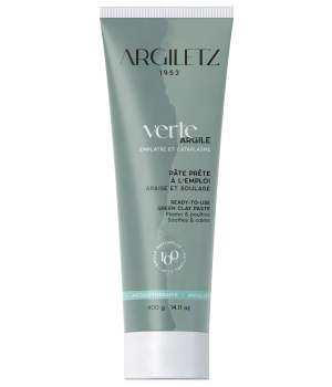Argiletz Tube de pâte d'argile verte tube de 400g