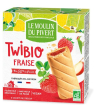 Alimentation, épicerie bio Le Moulin Du Pivert Twibio Fourrés Fraise 150g