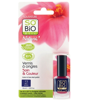 So'Bio étic Vernis à ongles 13 Bleu Denim 10ml