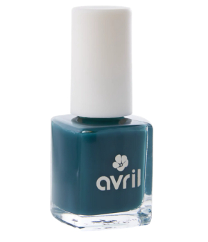 Avril Vernis à ongles Bleu paon 7ml