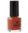Maquillage bio Avril Vernis à ongles Rouge Brique n°863