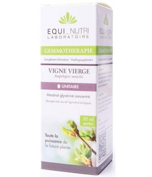 Equi - Nutri Vigne vierge bio Flacon compte gouttes 30ml