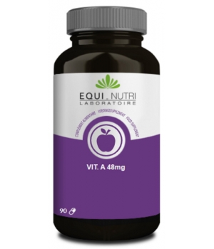 Equi - Nutri Vitamine A beta carotene naturel 90 gelules
