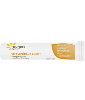 Fleurance Nature Vitaminéraux boost 15 comprimés effervescents