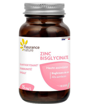 Fleurance Nature Zinc Bisglycinate 90 gélules