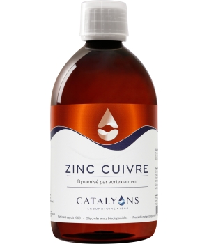Catalyons Zinc Cuivre ionisé 500ml