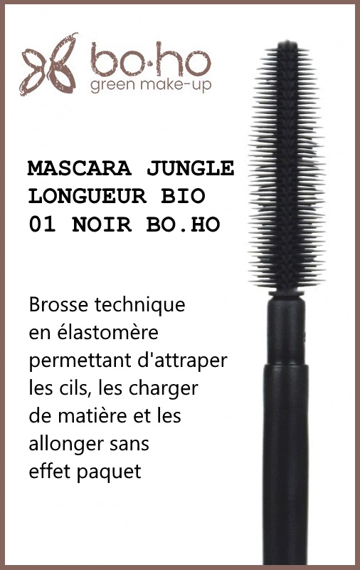 la brosse technique évite les paquets avec ce mascara jungle noir bo ho