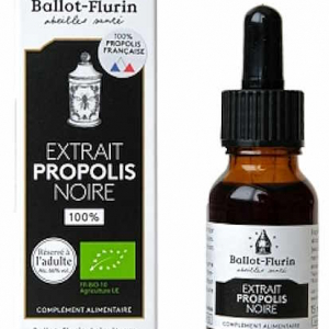 La Propolis noire biologique en gouttes Ballot Flurin est issue de l'apiculture douce et solidaire !